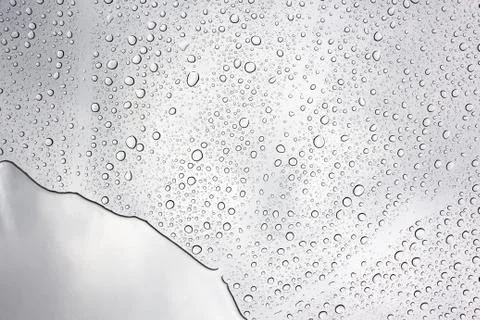Texture drops of water Stock Photos