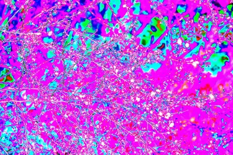 Texture of dry grass for runoff, changed color scheme. Stock Photos