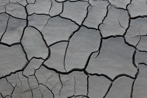 Texture on dry land Stock Photos