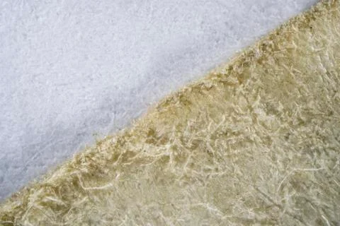 Texture of the edge old banknote, macro photography Foto stock