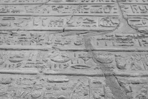 Texture of Egypt. Beautiful texture in Egypt. The texture of the ancient ston Stock Photos