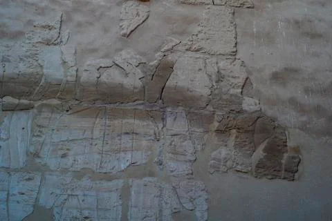 Texture of Egypt. Beautiful texture in Egypt. The texture of the ancient ston Stock Photos