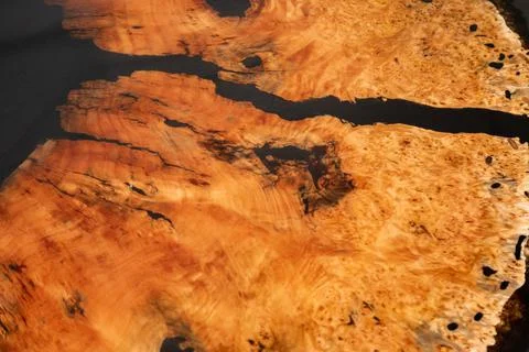Texture of epoxy resin table Stock Photos