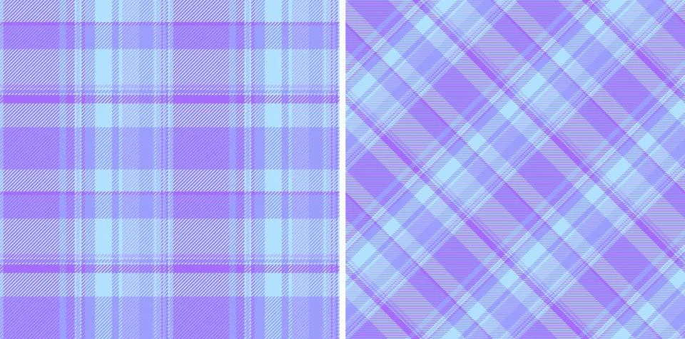 Texture fabric background of textile check plaid with a vector pattern tart.. Illustrazione stock