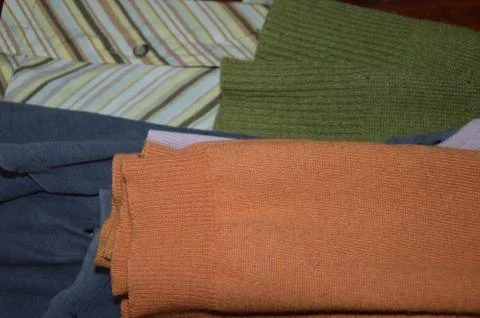 The texture of the fabric of different textures and material for the backgrou 스톡 사진