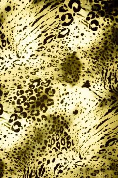 Texture fabric of Jaguar for background Stock Photos