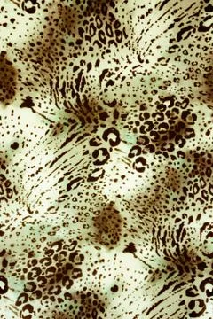 Texture fabric of Jaguar for background Stock Photos