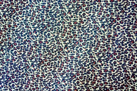 Texture fabric of Jaguar for background Stock Photos