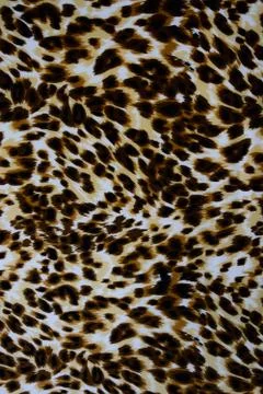 Texture fabric of leopard skin for background Stock Photos