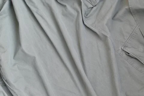 The texture of the fabric is olive-colored, which is similar to the uniform o 写真素材