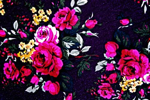 Texture fabric of rose for background Stock Photos