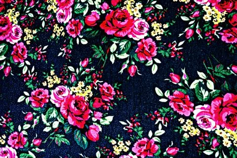 Texture fabric of rose for background Stock Photos