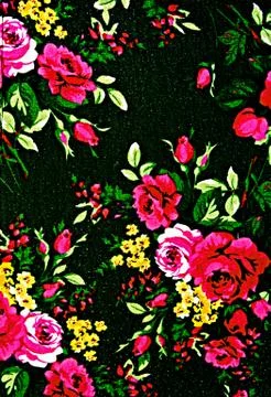 Texture fabric of rose for background Stock Photos
