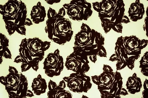 Texture fabric of rose black for background Stock Illustration