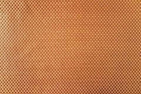 Texture of the fabric, side, background of fabric in the highlight. golden color Stock Photos