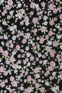 Texture fabric of Small flowers for background Stock Photos