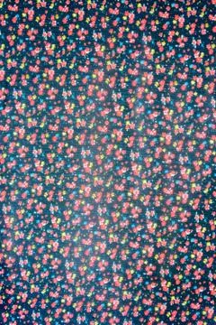 Texture fabric of Small flowers for background Stock Photos