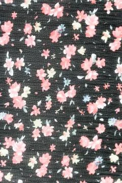 Texture fabric of Small flowers for background Stock Photos