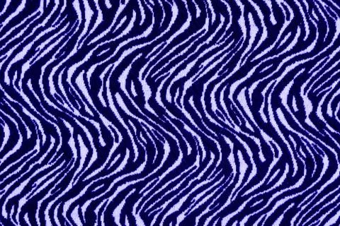 Texture of fabric stripes tiger for background. Stock Illustration