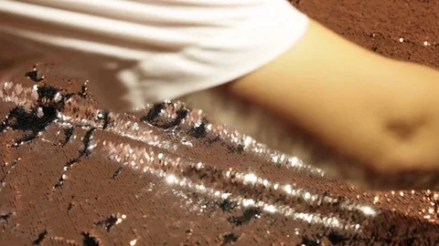 Texture of fabric2 Stock Footage 81469927