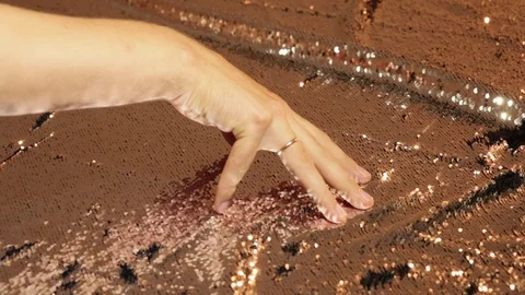 Texture of fabric3 Vidéo 81470056