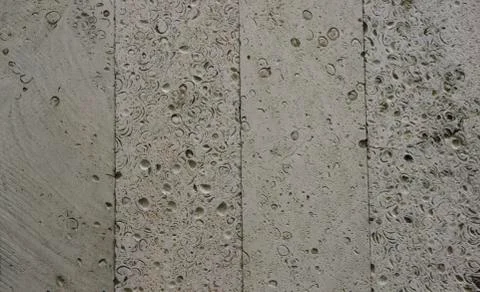 The texture of facing blocks made of pressed shells of the Caspian Sea. Stock Photos