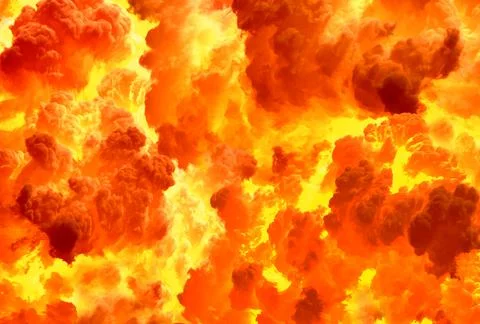 Texture of a fiery explosion 스톡 일러스트