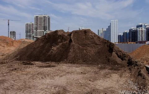 Texture of fine sand Stock Photos