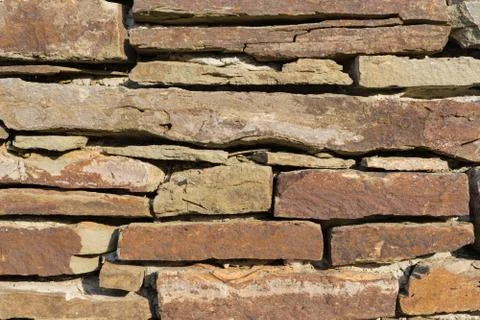 Texture flat and heavy stones Stock Photos