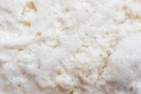 The texture of the foam closeup. Stock Photos