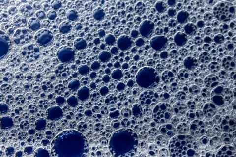 The texture of the foam Stock Photos