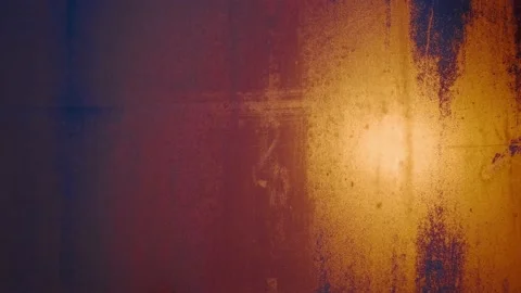 The texture of a fogged window with warm lights of lanterns in the background Stock Footage 194114684