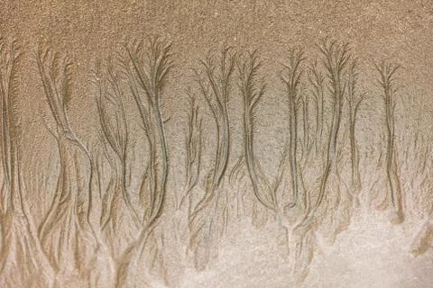Texture formed by erosion Stock Photos
