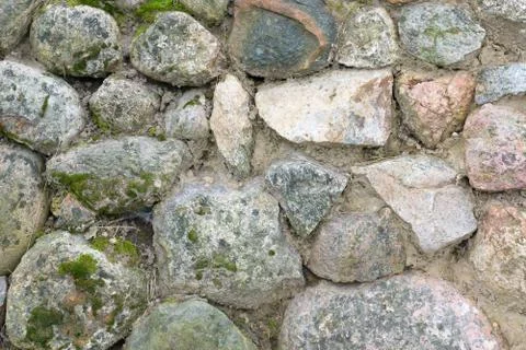 Texture formed from stones Stock Photos