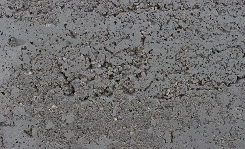 The texture of fresh, poured concrete. Stock Photos