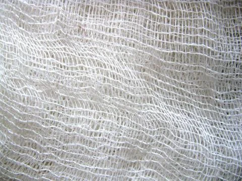 Texture of gauze material Stock Photos