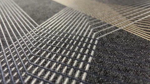 Texture With Geometric Lines, Slider Shot Stock Footage 249812638
