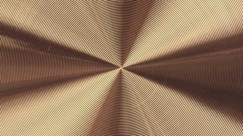 Texture of gilded metal. Clockwise rotation, golden rings texture. Stock Footage 237692527