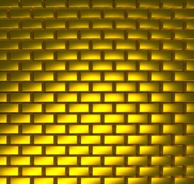 Texture from gold bricks Stock Illustration