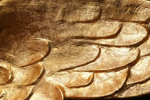 Texture of gold Stock Photos