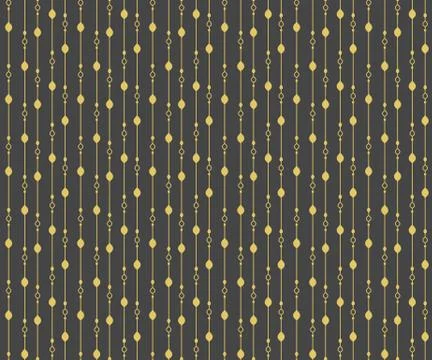 Texture golden pattern art deco. Simple gold ornament background Stock Illustration