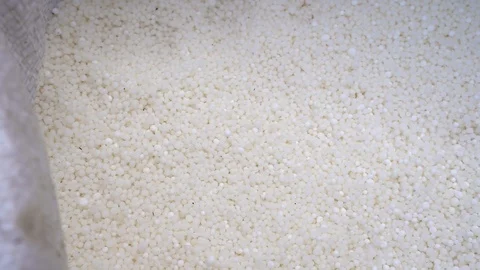 Texture of granulated ammonium nitrate Stock Footage 125189906