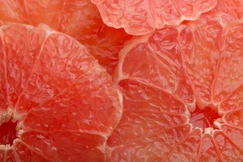 The texture of the grapefruit. Macro Stock Photos
