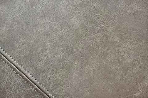 Texture of gray leather Stock Photos