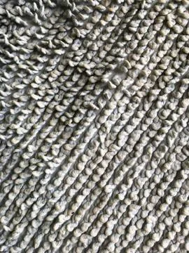 The texture of gray old fabric. View from above. Stock Photos