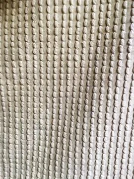The texture of gray old fabric. View from above. Stock Photos