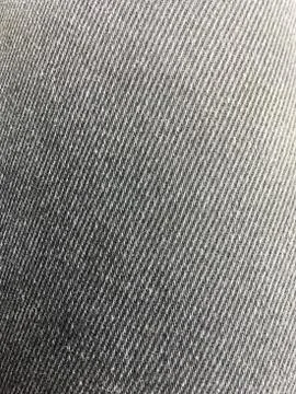 The texture of gray old fabric. View from above. Stock Photos