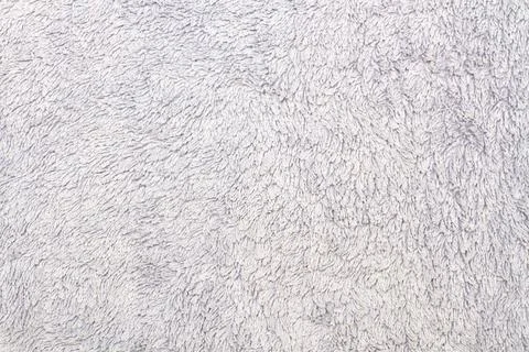 Texture of a gray towel in a close up view Stock Photos