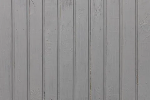 A texture of gray vertical boards with knots Stock Photos
