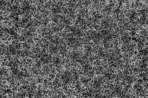 Texture of gray woolen fabric close-up. macro Stock Photos